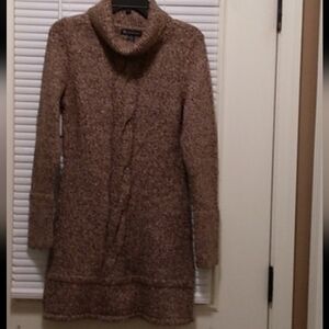 Cozy Cowl Neck Sweater Dress.Inc international concept wool blend Dress